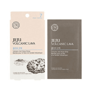 Ảnh Mặt nạ Volcanic black head aloe nose strip package