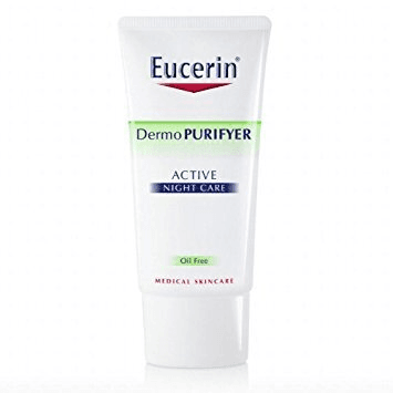 Ảnh Kem dưỡng ẩm, cân bằng dầu cho da mụn ban đêm Eucerin Dermo Purifyer Active Night Care 50ml