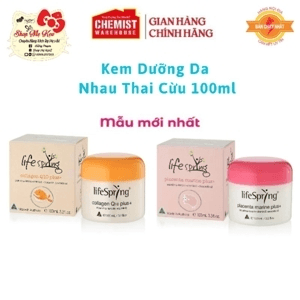 Ảnh Kem nhau thai cừu Lifespring Collagen Q10 Plus+