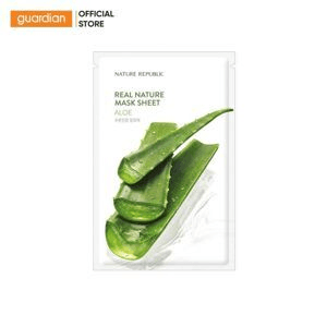 Ảnh Combo 10 mặt nạ Nature Republic Real Nature Aloe Mask Sheet 23ml