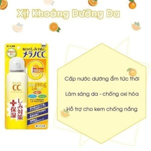 Ảnh Xịt khoáng CC Melano Rohto Whitening Mist - 100g