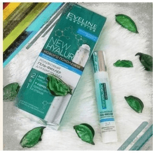Ảnh Lăn xóa nhăn trẻ hóa da vùng mắt Bio Hyaluron 4D Eveline 15ml