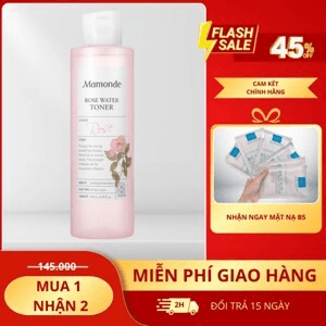 Ảnh Nước hoa hồng mamonde rose water toner 250ml