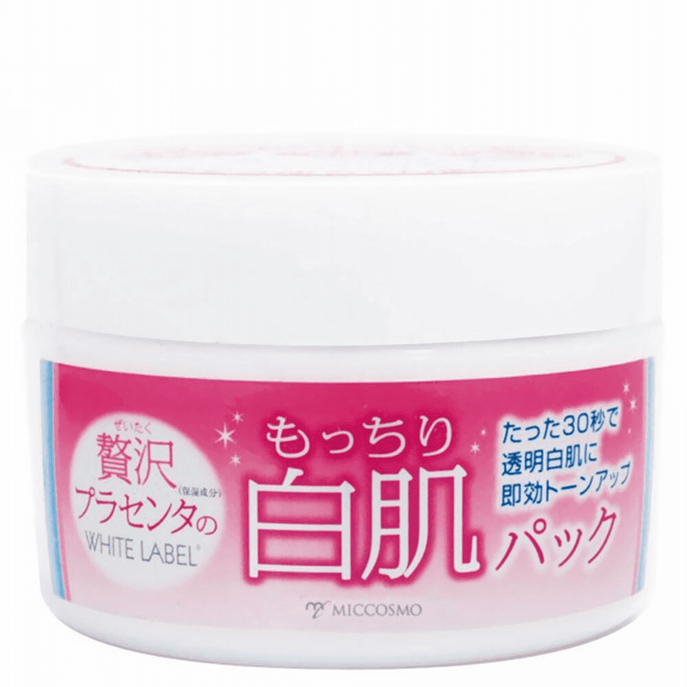 Ảnh Mặt nạ rửa trôi dưỡng trắng da White Label Premium Placenta Pack 130g