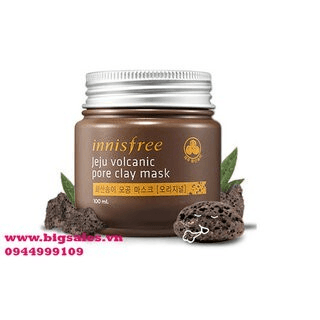 Ảnh Mặt nạ tro núi lửa Jeju Volcanic Pore Clay Mask Innisfree 100ml