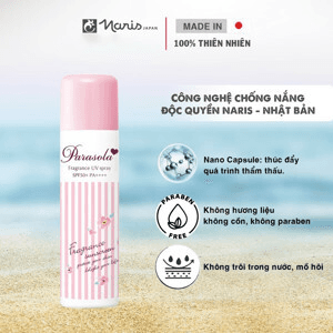 Ảnh Gel chống nắng và bảo vệ da Naris PARASOLA 90g