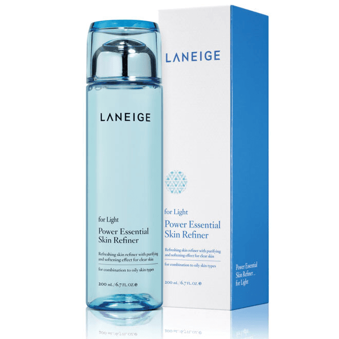 Ảnh Nước hoa hồng sáng dịu da Laneige Power essential skin refiner light 200ml