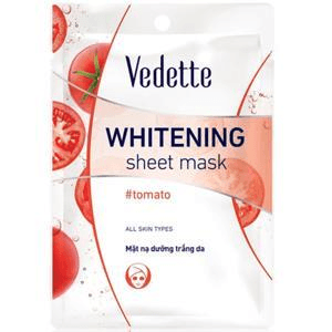 Ảnh Mặt Nạ Dưỡng Trắng Da Vedette Cà Chua 25g