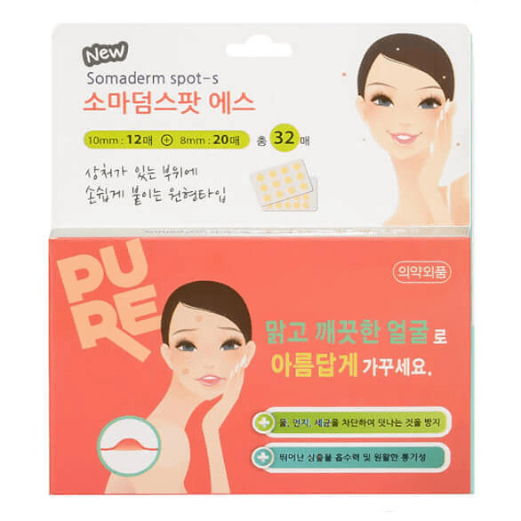 Ảnh Miếng dán trị mụn Somaderm Spot-S 32 miếng