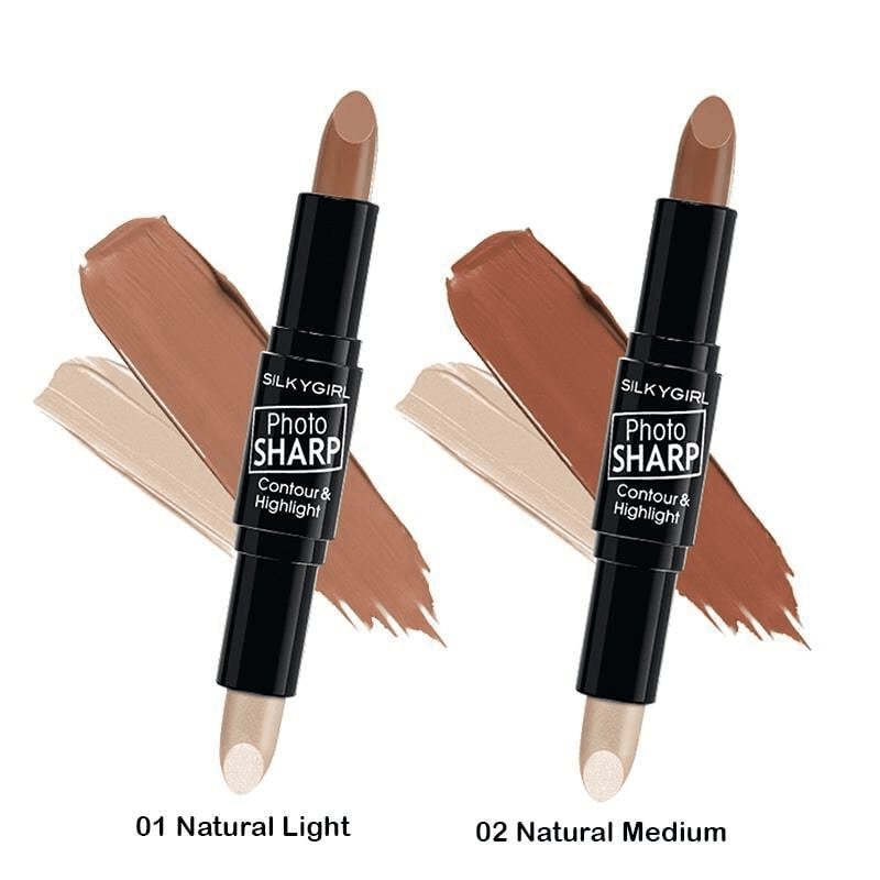 Ảnh Tạo khối 2 đầu Silkygirl Photosharp Contour & Highlighter