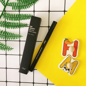 Ảnh Kẻ mắt nước Ink Graffi Brush Pen Liner The Face Shop