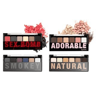 Ảnh Màu mắt 6 màu NYX Shadow Palette 6g