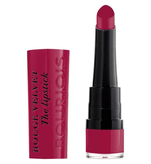 Ảnh Son Lì Dạng Thỏi BOURJOIS ROUGE VELVET Lipstick #09 Fuchsia Botté - Hồng Cánh Sen