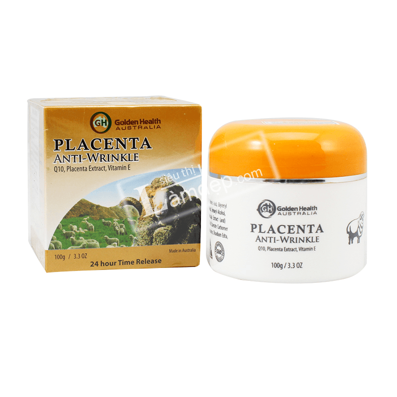 Ảnh Nhau Thai Cừu Golden Health Placenta Anti-Wrinkle