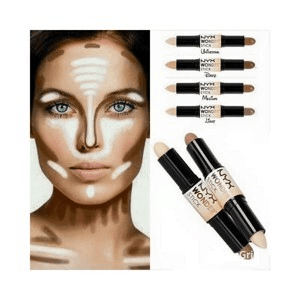 Ảnh Che khuyết điểm, tạo khối 2 đầu Nyx Wonder Stick Highlight & Contour