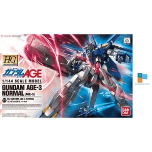 Ảnh Mô hình HG Gundam AGE-3 Normal Bandai