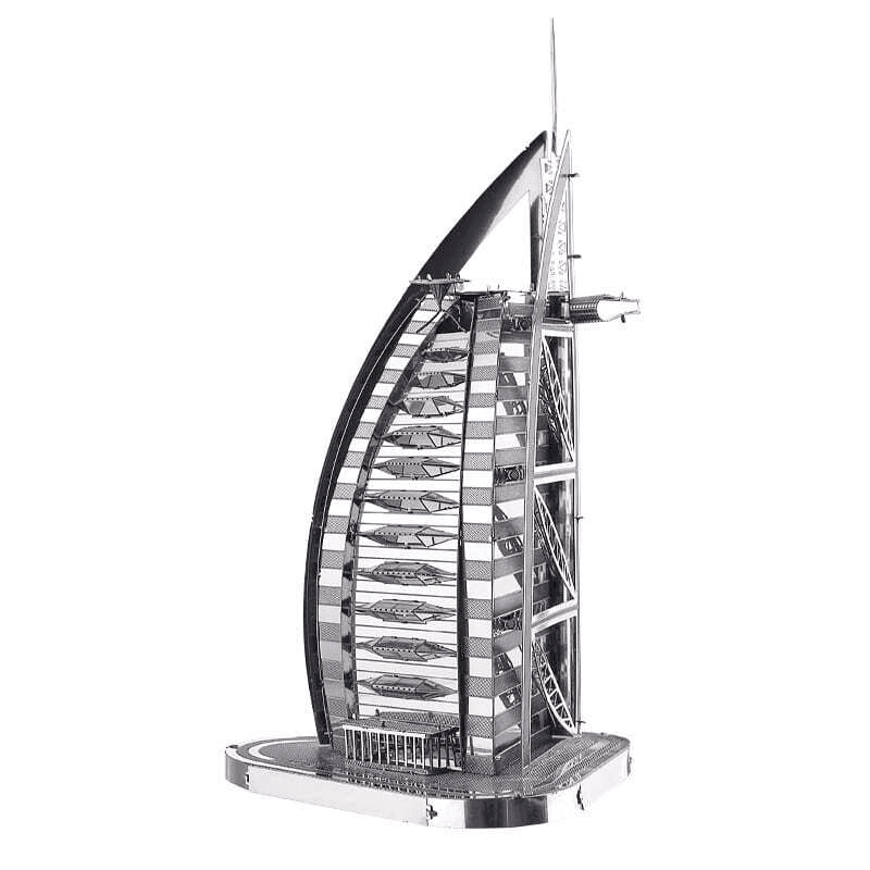 Ảnh Mô hình kim loại lắp ráp 3D Piececool Burj Al Arab