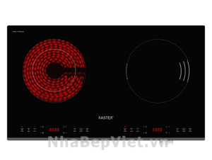 Ảnh Bếp từ hồng ngoại âm 2 vùng nấu Faster FS-688HI