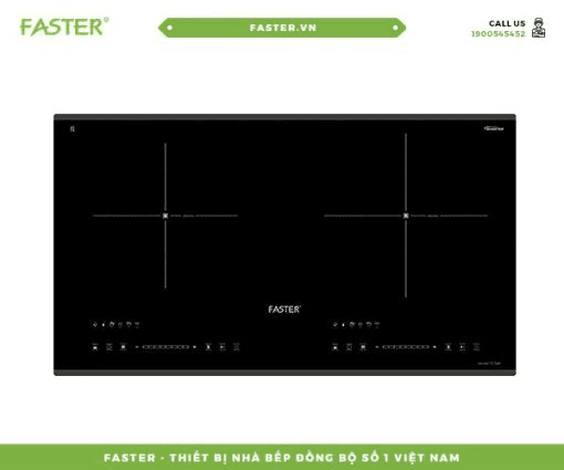 Ảnh Bếp từ âm 2 vùng nấu Faster FS-368I