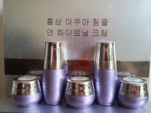 Ảnh Bộ mỹ phẩm trị nám, tàn nhang chống nhăn, lão hóa Aqua Wrinkle