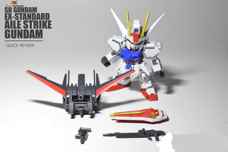 Ảnh Mô hình lắp ráp SD EX-Standard Aile Strike Gundam Bandai