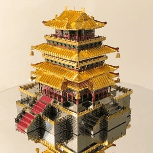 Ảnh Mô hình kim loại lắp ráp 3D Piececool Lầu Quán Tước
