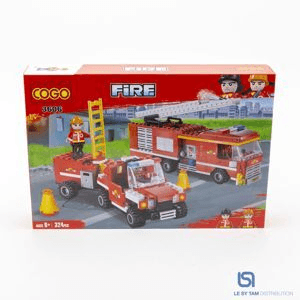 Ảnh Hộp ráp xếp hình cứu hỏa 3606