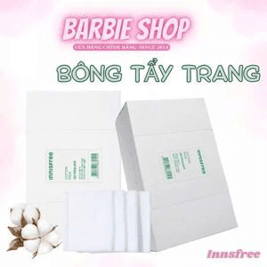 Ảnh Bông tẩy trang Innisfree Premium Cotton Pads