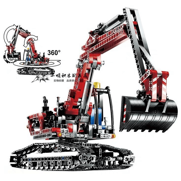 Ảnh Lắp ráp xếp hình lego mechanics king 90022