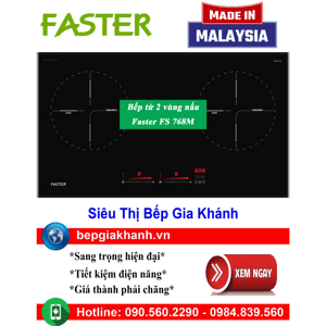 Ảnh Bếp từ đôi Faster FS-768M
