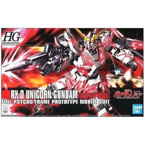 Ảnh Mô Hình Bandai Gundam HGUC RX 0 Unicorn Destroy Mode