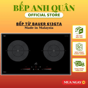 Ảnh Bếp từ đôi Bauer BE 613GTA
