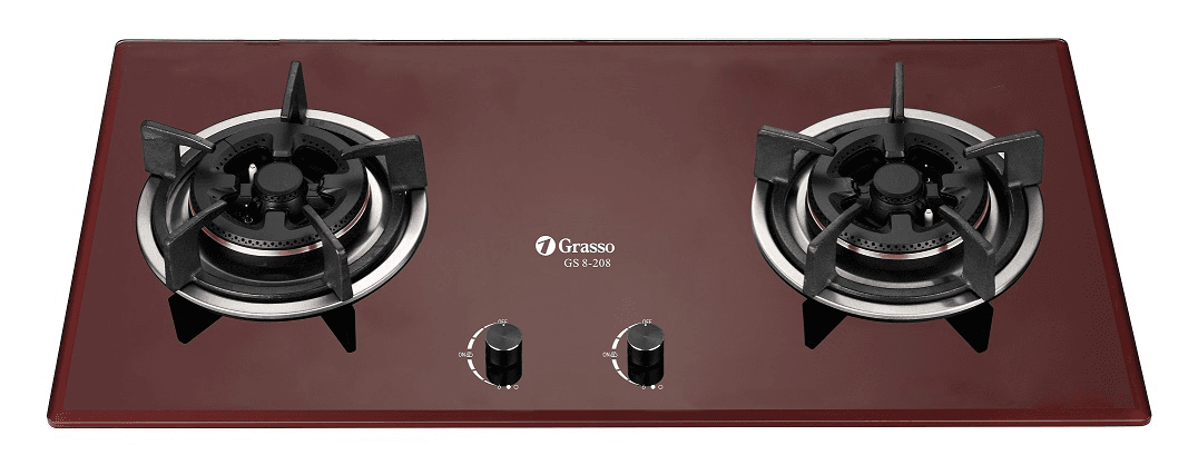 Ảnh Bếp gas âm Grasso GS8-208 (GS 8-208) - màu G/ R/ H