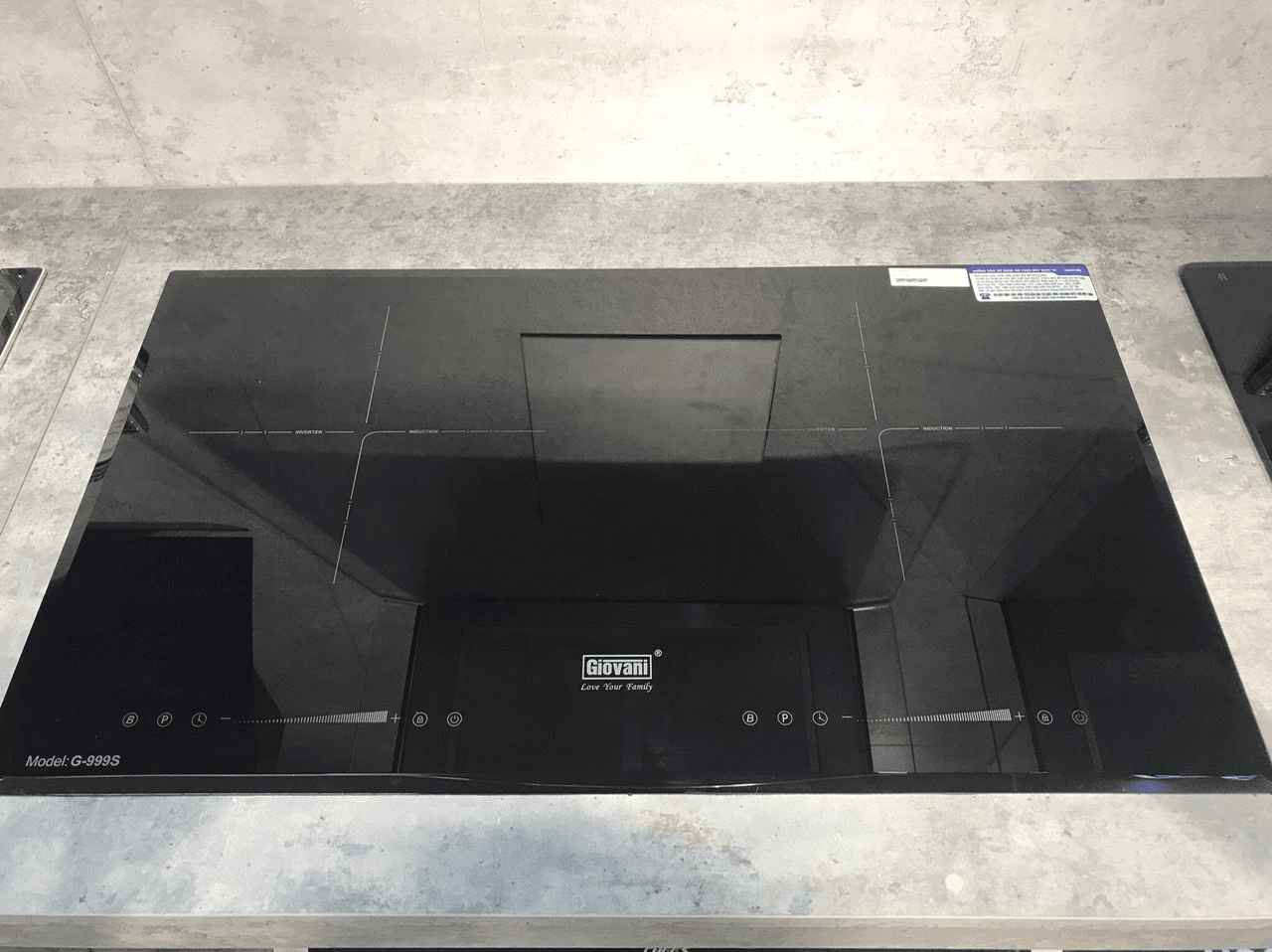 Ảnh Bếp từ âm 2 vùng nấu Giovani G-999S