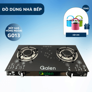 Ảnh Bếp gas đôi hồng ngoại Galen G013