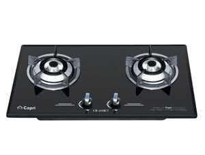 Ảnh Bếp gas âm kính 2 lò Capri CR-209KT