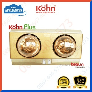 Ảnh Đèn sưởi nhà tắm Braun Kohn KP02G Plus