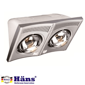 Ảnh Đèn sưởi nhà tắm Hans H2B610 - 2 bóng