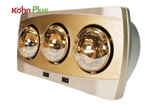 Ảnh Đèn sưởi nhà tắm Kohn KF03G - 3 bóng