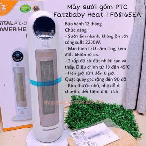 Ảnh Quạt sưởi gốm FatzBaby Heat 1 FB8165EA