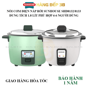Ảnh Nồi cơm nắp rời Sunhouse SHD8132