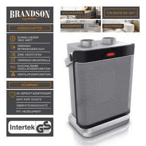 Ảnh Máy sưởi Brandson 1800W