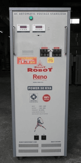 Ảnh Ổn áp Robot Reno 818 - 50KVA (150V-250V)