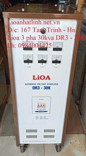 Ảnh Ổn áp Lioa DR3-30K - 30 KVA