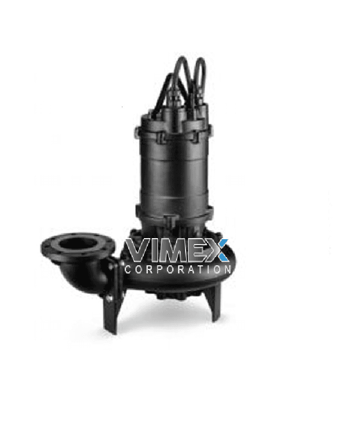 Ảnh Máy bơm chìm nước thải có dao cắt rác Ebara 80 DF 53.7 - 5HP