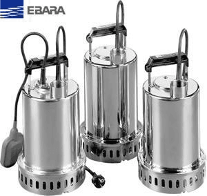 Ảnh Máy bơm chìm hút nước thải Inox Ebara Best 4 MA