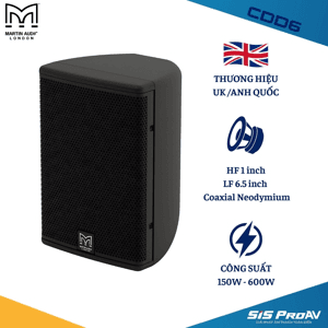 Ảnh Loa Martin Audio CDD6