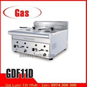 Ảnh Bếp chiên nhúng gas đôi Berjaya GDF-11D