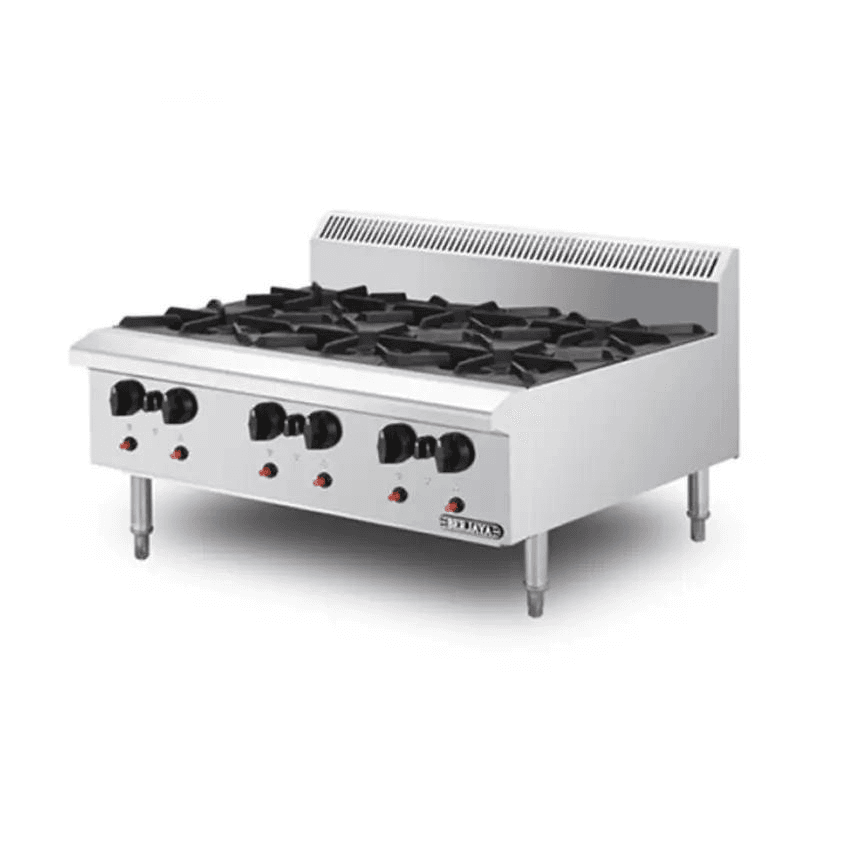 Ảnh Bếp âu Berjaya 6 họng gas OB6-17