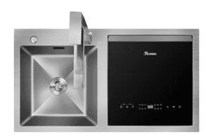 Ảnh Máy rửa bát kết hợp bồn rửa 5 bộ Texgio TGWFS64B